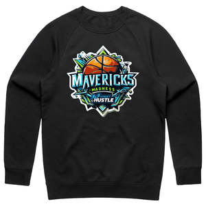 Mavericks Madness 3x3 Cotton Crewneck