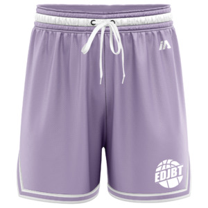 Eltham Dandenong Tournament Casual Shorts - Lavender/White