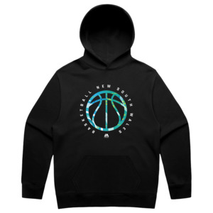 Basketball NSW Indigenous Circular Logo Cotton Hoodie