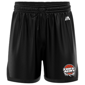 Exies-Acmy Casual Shorts with Pockets - Black/Black