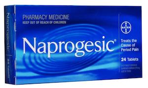 Adult Anti Inflammatories Pain Fever: Naprogesic Tablets 275mg 24