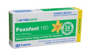Fexofast 180mg Tablets 30