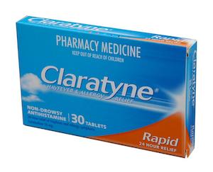 Antihistamines: Claratyne 10mg Tablets 30 - Limit of 6 Packets per Customer