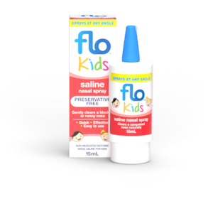 Nasal Sprays Drops: Flo Kids Saline Nasal Spray 15mL