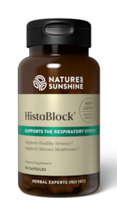 Natural Remedies For Hay Fever: Nature's Sunshine HistaBlock Capsules 90