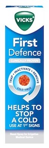 Adult Cold Flu: Vicks First Defence Nasal Spray 15ml