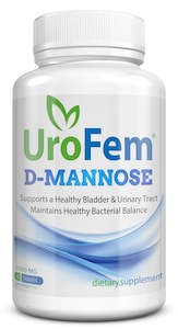 Cystitis Remedies: UroFem D-Mannose 1000mg Tablets 50