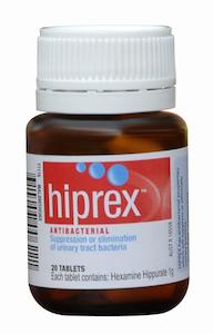 Cystitis Remedies: Hiprex Tablets 20