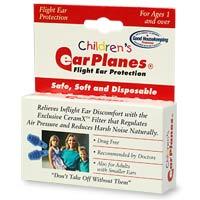 Earplugs: EarPlanes Flight Ear Protection Earplugs Children 1 Pair