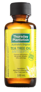 Athletes Foot Treatments: Thursday Plantation Tea Tree Oil 100% Pure 100ml