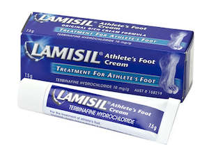 Athletes Foot Treatments: Lamisil Cream for Athlete's Foot 15g