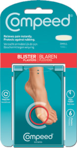 Blister Prevention Treatments: Compeed Blister Plasters Small 6