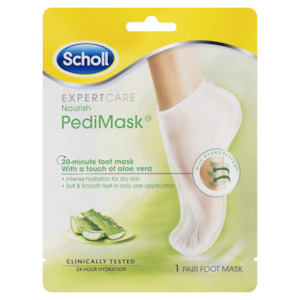 General Foot Care: Scholl ExpertCare Nourish PediMask Aloe Vera