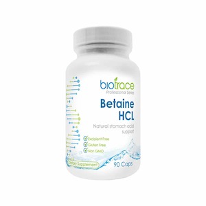 BioTrace Betaine HCL Digestive Support Capsules 90