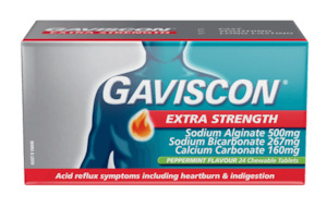 Gaviscon Extra Strength Chewable Tablets