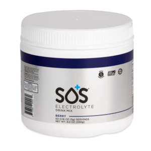 Electrolyte Maintenance Solution: SOS Hydration Berry 250g Tub