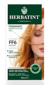 Herbatint Permanent Hair Colour Orange FF6