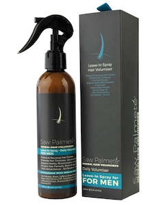 Hair Loss Treatments Prevention: Saw Palmete Daily Hair Volumiser Leave-In Spray for Men 250ml