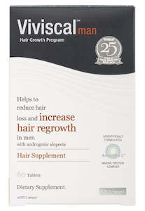 Hair Loss Treatments Prevention: Viviscal Man Hair Supplement Tablets 60