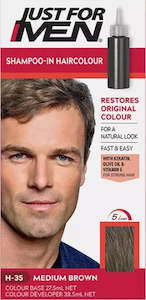 Just for Men Shampoo-In Haircolour - Medium Brown