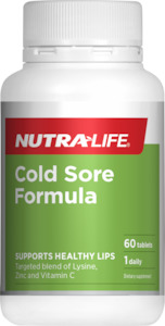 Nutra-Life Cold Sore Formula Tablets 60