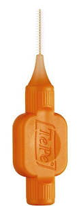 Interdental Brushes: TePe Interdental Brushes 0.45mm Size 1 Orange 6