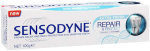 Tooth Paste: Sensodyne Repair & Protect Extra Fresh Toothpaste 100g