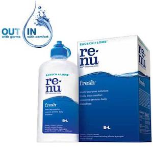 Contact Lens Care: Bausch & Lomb Renu Fresh Multi-Purpose Solution Duo 475ml + 120ml