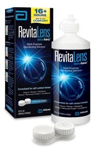 Cleaning Soaking Disinfecting Solution: RevitaLens OcuTec Multi-Purpose Disinfecting Solution 300ml + 120ml