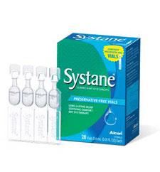 Moisturising Eye Drops: Systane Lubricant Eye Drops - Preservative Free 30 x 0.4ml