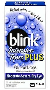 Blink Intensive Tears Plus Gel Eye Drops 10ml