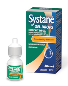 Moisturising Eye Drops: Systane Gel Drops 10ml