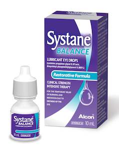 Moisturising Eye Drops: Systane Balance Lubricating Eye Drops 10ml