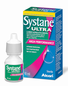 Moisturising Eye Drops: Systane Ultra Lubricating Eye Drops 10ml