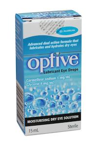 Optive Lubricant Eye Drops 15ml