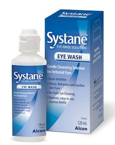 Eye Drops Wash: Systane Eye Wash 120mL