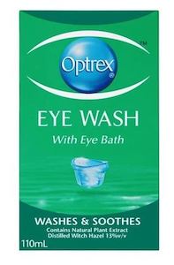 Optrex Eye Wash with Eye Bath 110mL