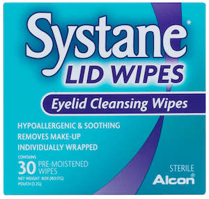 Eye Drops Wash: Systane Lid Wipes Pre-Moistened Wipes 30