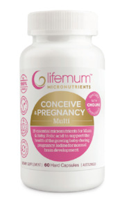 Baby: Lifemum Conceive & Pregnancy Multi Capsules 60