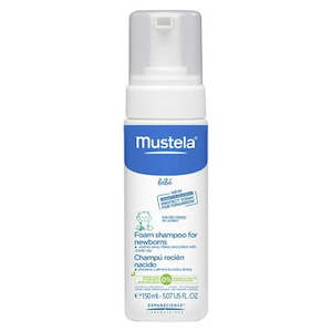 Cradle Cap: Mustela Foam Shampoo for Newborns 150ml