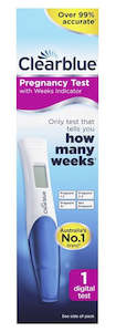Pregnancy Test Kits: Clearblue Digital Pregnancy Test with Weeks Indicator