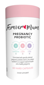 Pregnancy Vitamins: Forever Mum Pregnancy Probiotic Capsules 60