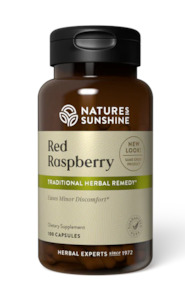 Pregnancy Vitamins: Nature's Sunshine Red Raspberry Capsules 100