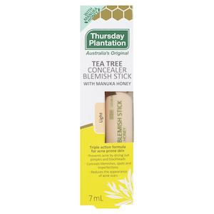 Thursday Plantation Tea Tree Concealer Blemish Stick with Manuka Honey 7ml