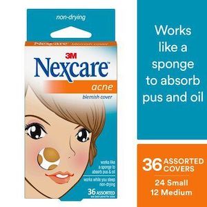 Nexcare Acne Absorbing Covers Assorted 36