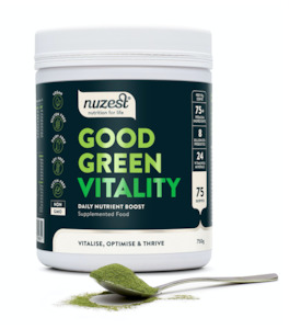 Nuzest Good Green Vitality 750g (Approx 75 servings)