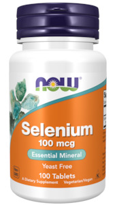 Now Foods Selenium Tablets 100