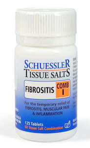 Arthritis Joint Care: Schuessler Tissue Salts Fibrositis Comb I Tablets 125