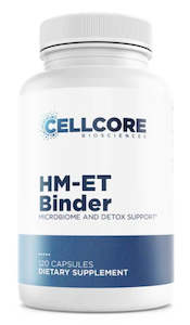 Body Detox Cleansing: CellCore HM-ET Binder Capsules 120