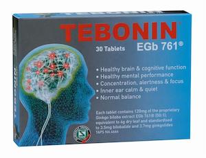 Brain Memory Care: Tebonin Tablets 30